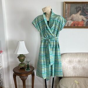 Silk Jackie O Cocktail Dress,Anne Klein N Y